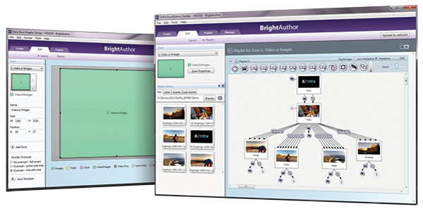 <h1>BrightSign BrightAuthor Software</h1>