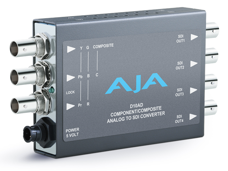 AJA Converter analog Video auf SD-SDI D10AD