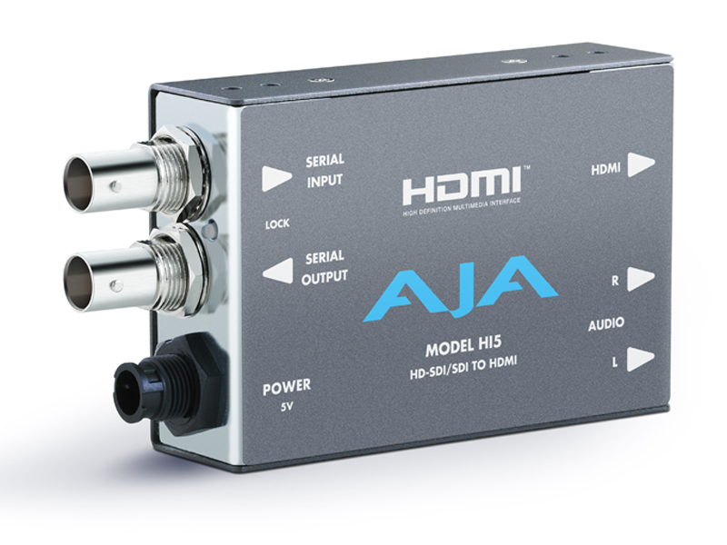 AJA Converter SD-SDI/ HD-SDI auf HDMI Hi5