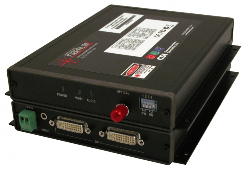 Artel Glasfaserset DVI (WUXGA)/ Stereo Audio MM 1 Faser 7514/15-B1S