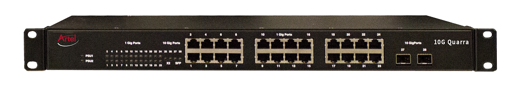 Artel Netzwerkswitch 10G, 24 Port, Multicast Quarra10G