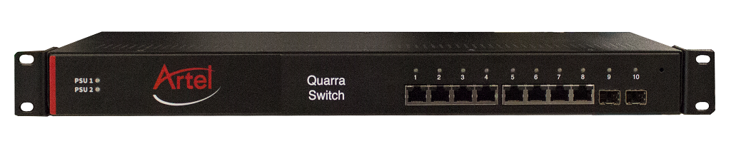 Artel Netzwerkswitch 1G, 8 Port, Multicast Quarra1G