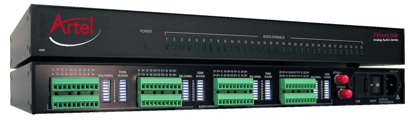 Audio 32x Line bal./ unbal. Set MM 4320/21-SN10
