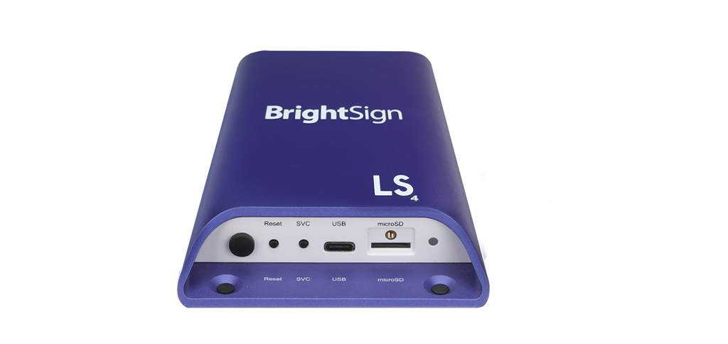 BrightSign Mediaplayer LS424 1080p@60Hz, Netzwerk, USB
