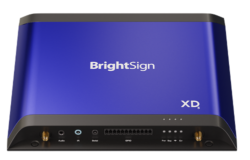 BrightSign Mediaplayer XD1035 3840x2160@60Hz, Netzwerk, 3 USB, RS232, PoE