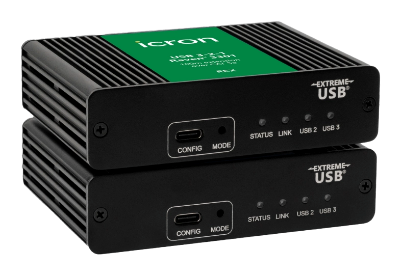CAT System USB3.2/USB2.0/USB1.1 1 Port 100m Raven 3301
