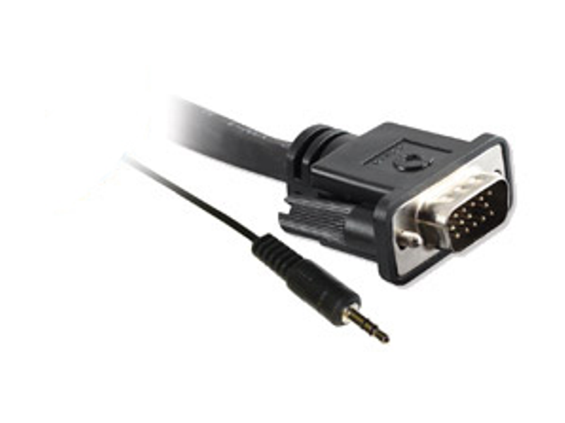 Covid Kabel Mini-VGA St./ Mini-VGA St.  Audio 1,8m MC-VGAA-06M