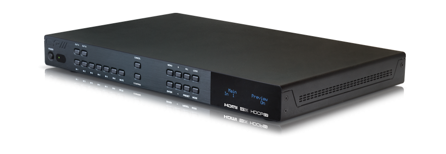 CYP Europe Kreuzschiene HDMI2.0 UHD/ 4K / HDCP2.2 6x2 OR-HD62CD-4K22