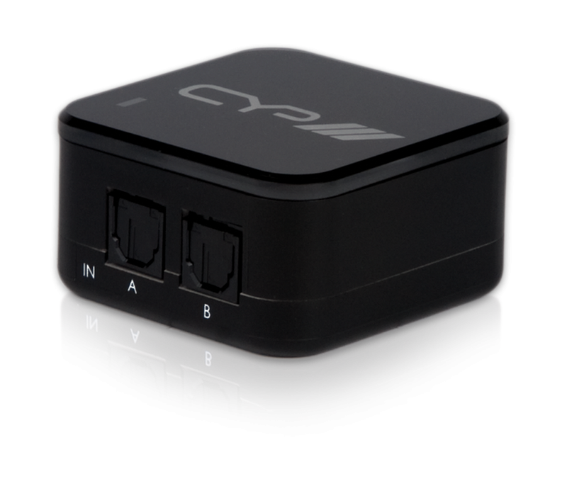 CYP Europe Schalter Audio Toslink 2x1 AU-D21