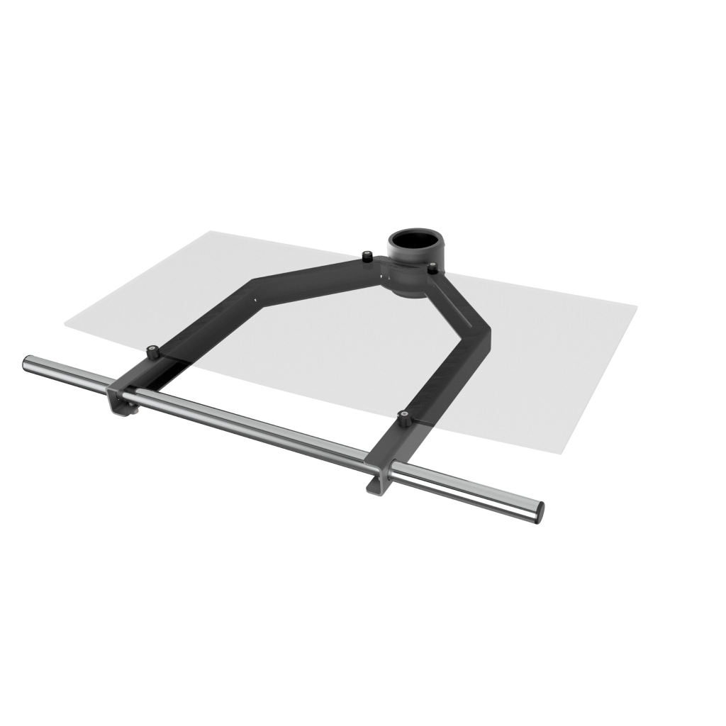 edbak Glasplatte für Standfuß STD01 TRS4