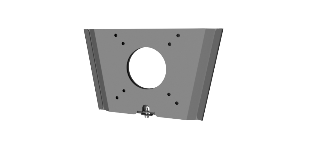 edbak Wandhalter Display/ Türschild 10--29- VESA-75/100 GD-22