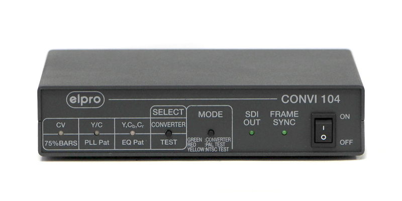 Elpro Video Labs Converter analog Video auf SD-SDI CONVI104