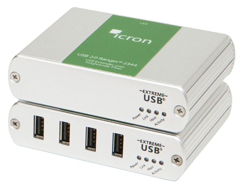Fiber System USB2.0 4 Port 10km SM Ranger 2344