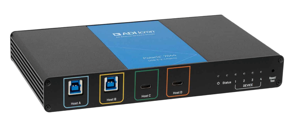 Icron Kreuzschiene USB3.2/USB2.0/USB1.1 5 Gbps 4x4 Polaris 7044
