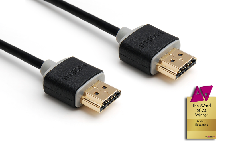 Kabel HDMI2.0 SLIM UHD/ 4K HDMI St./ HDMI St. 1m  SCT-HDMI20SLIM-01