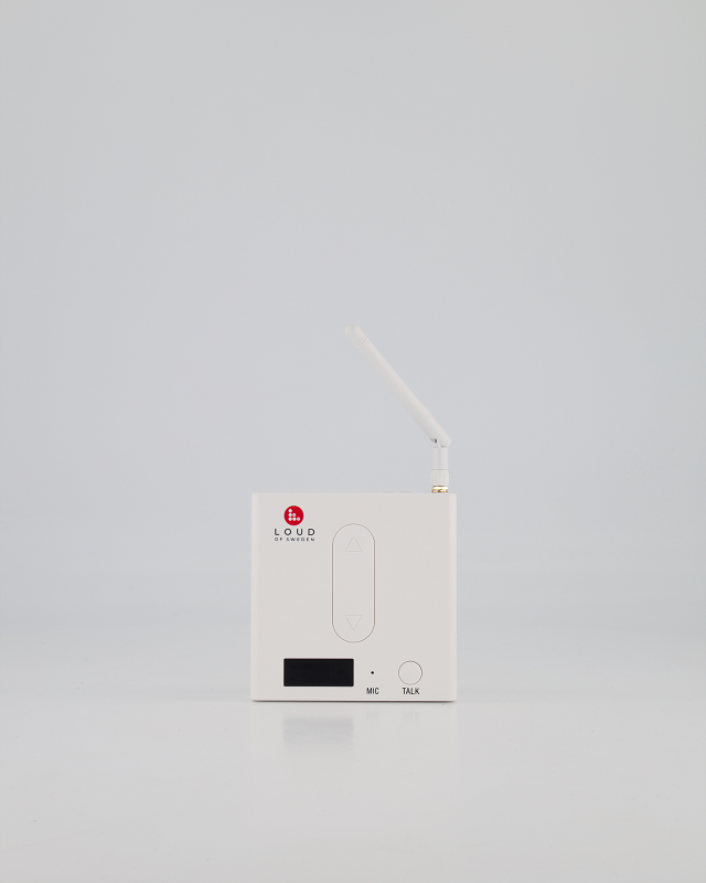 Loud of Sweden Wireless Transmitter 2,4 GHz Volume control B1