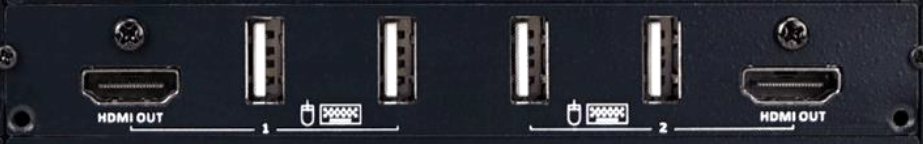 Matrix switcher/ Multiviewer Outputcard 4 x HDMI SOB-H