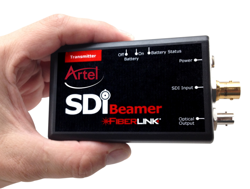 max. 3G-SDI Set MM/SM Batteries option 3115-KIT SDI Beamer
