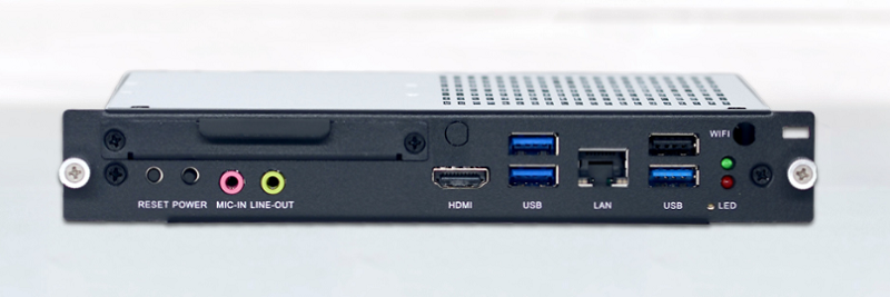 Mediaplayer PC Silver DSP344o OPS Serie Intel Celeron 2K ES-DSP344o