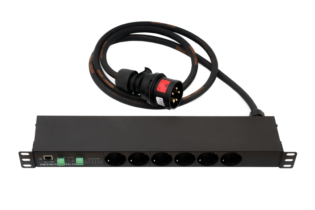 NETIO Netzwerksteckdose 3 Phasen 6 Port Schucko Switching Metering PowerPDU FK6