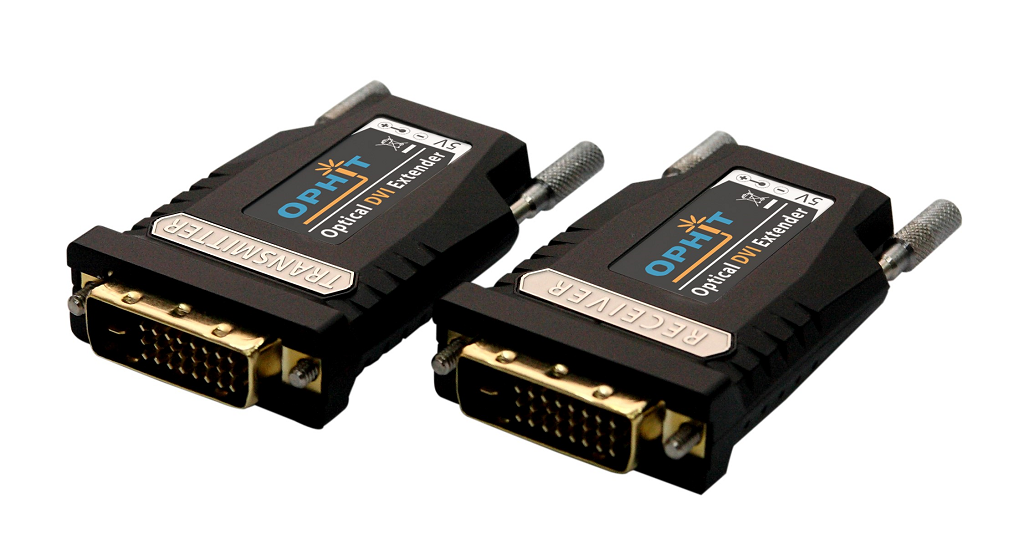 Ophit Glasfaserset DVI/ HDCP Single Link 1920x1200 MM 1 Faser DSP