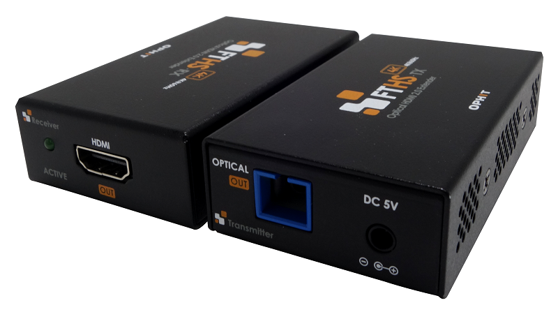 Ophit Glasfaserset HDMI2.0 UHD/ 4K MM 200m 1 Faser FTHS
