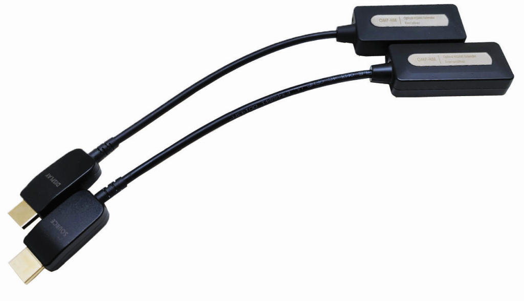 Ophit Glasfaserset HDMI2.1 UHD, 4K, 8K MM MPO/MTP 100m 8 Faser OMP-HM