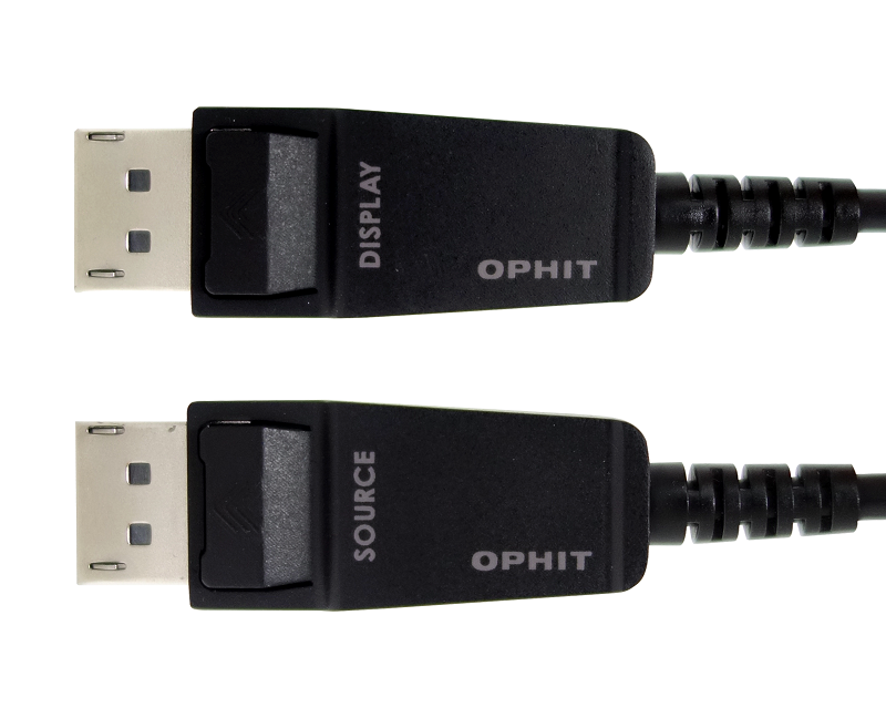 Ophit Glasfaserset inkl. Kabel DP1.4 8K MM 10m FTAD-A010