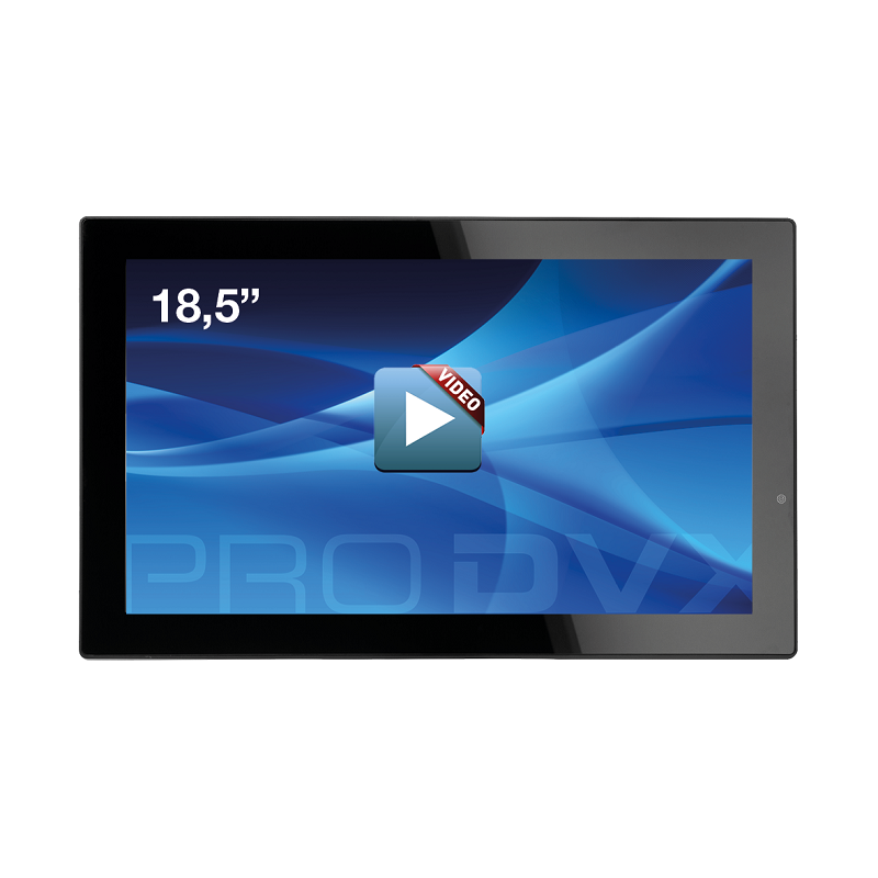 PRODVX Display 18,5-/ integrierter Mediaplayer/ HDMI IN/ 24/7 SD-