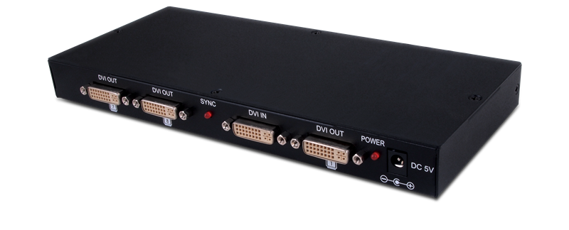 Splitter DVI Single Link 1:8 QU-18D