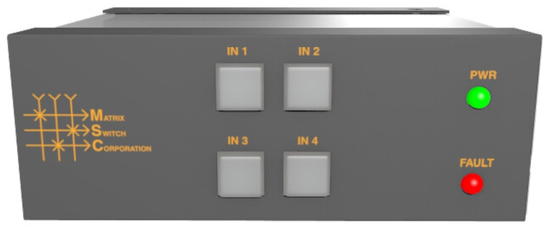 Switcher max. 3G-SDI 4x1 MSC-XD41L