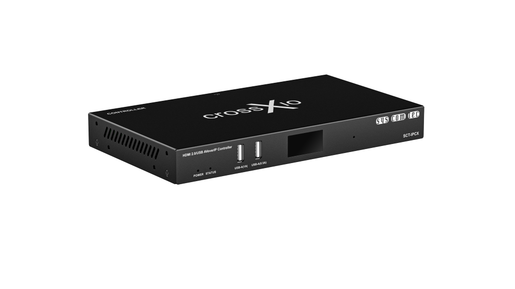 syscomtec crossXio AVoverIP Controller IP/ RS232/ PoE  SCT-IPCX