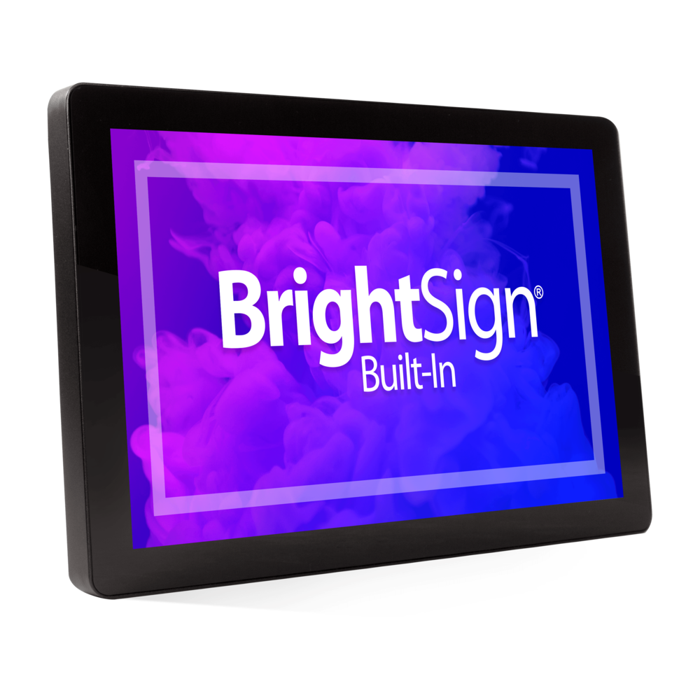 <h1>BrightSign built-in Displays</h1>