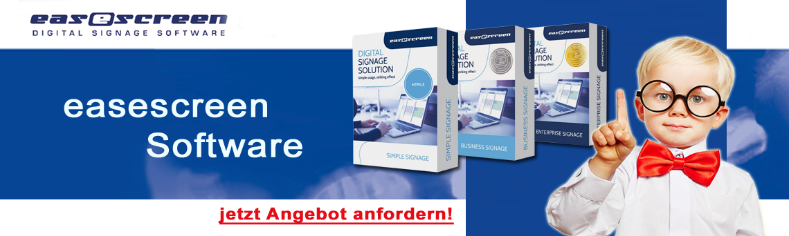 easescreen Software für Digital Signage Player